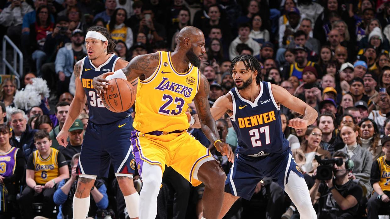 华体会赛事-詹姆斯准3双，湖人16分逆转掘金！东契奇38+13+10创历史第2神迹